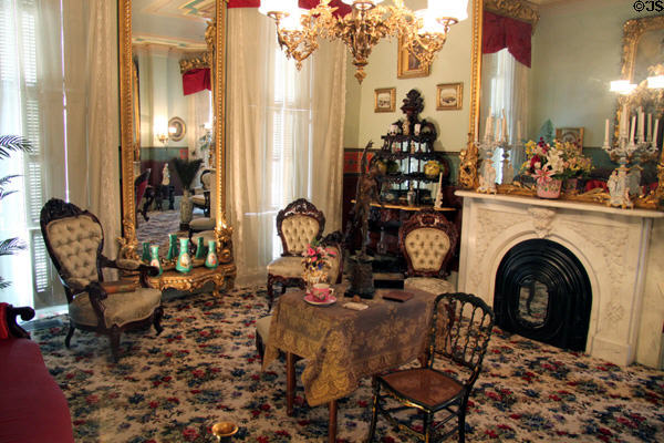 Parlor at Campbell House Museum. St. Louis, MO.