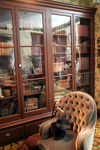 Library at Campbell House Museum. St. Louis, MO.