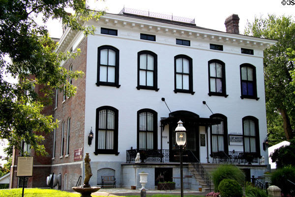 Lemp Mansion (1868) (3322 DeMenil Place) in Cherokee-Lemp Historic District. St. Louis, MO.
