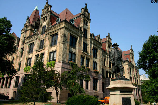 St Louis City Hall (1890-1904) (1200 Market St.). St Louis, MO. Architect: Eckel & Mann.