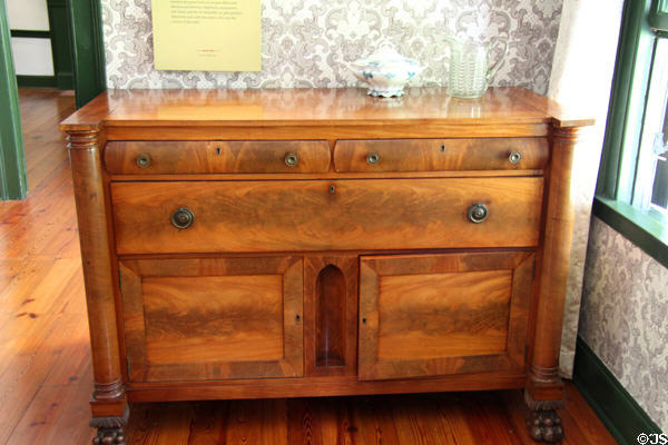 Chest of drawers in Grant home at Ulysses S. Grant NHS. St. Louis, MO.