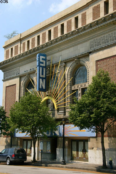 Sun Theatre (1912) (3627 Grandel Square). St Louis, MO. Architect: Windman, Walsh & Boisselier.