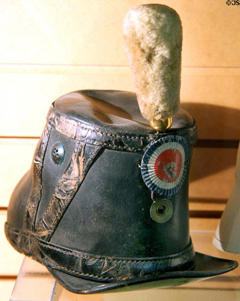 West Point Cadet cap (c1850) at Jefferson Barracks Military Museum. St. Louis, MO.
