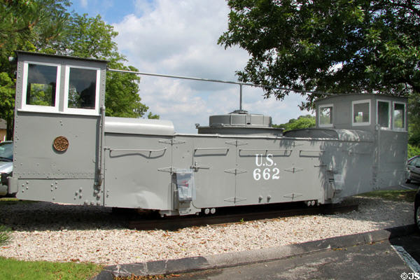 Panama Canal towing engine #662 (1914) by GE at St. Louis Museum of Transportation. St. Louis, MO.