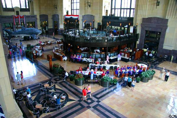 Main hall in Kansas City Union Station. Kansas City, MO.