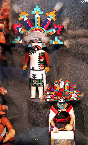 Hopi butterfly Maidens (palik mana) at Museum of Anthropology of University of Missouri. Columbia, MO.