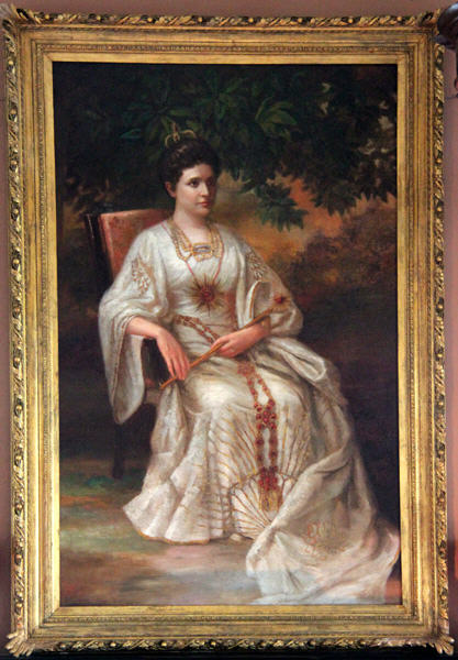 Female portrait at Beauvoir. Biloxi, MS.