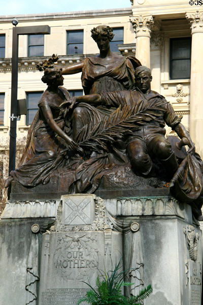 Monument to Women of the Confederacy (Wives, Mothers & Daughters Memorial) (1917) by Belle Kinney at Mississippi State Capitol. Jackson, MS.
