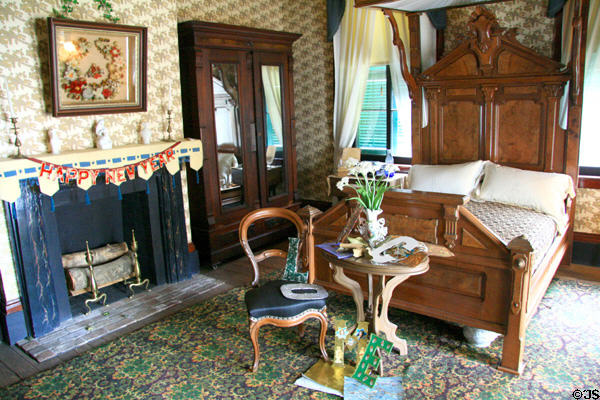 Front bedroom of Manship House. Jackson, MS.