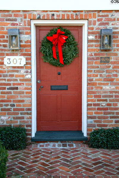 Front door of Coyle House. Natchez, MS.