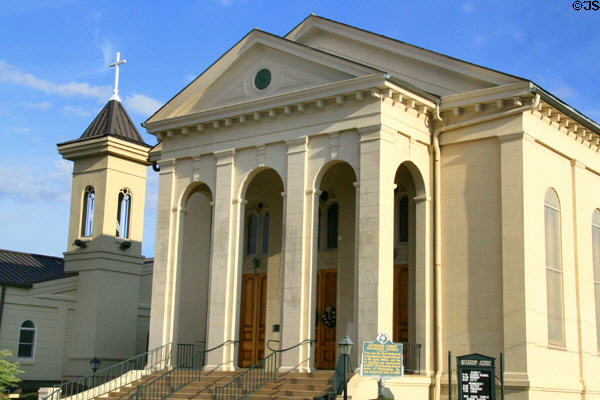 Jefferson Street Methodist Church (1870s) (511 Jefferson St.). Natchez, MS.