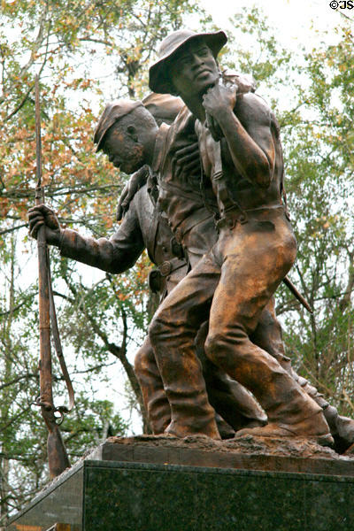 Monument to African American soldiers at Battle of Vicksburg. Vicksburg, MS.