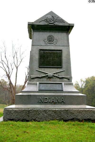 Indiana State Memorial. Vicksburg, MS.