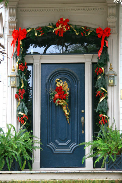 Front door of 500 Klein St. Vicksburg, MS.