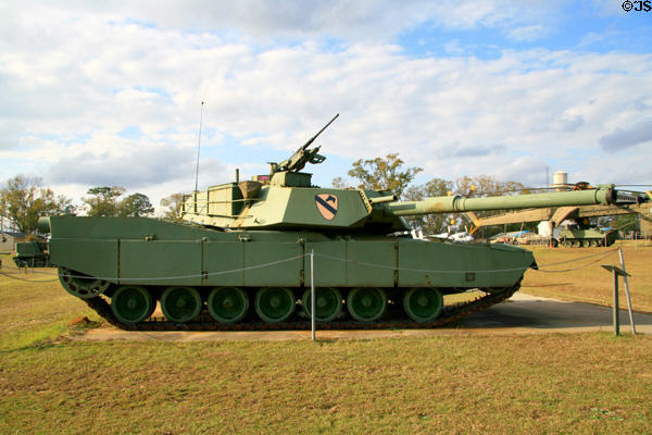 M-1 Abrams main battle tank (1981) at Armed Forces Museum. Hattiesburg, MS.