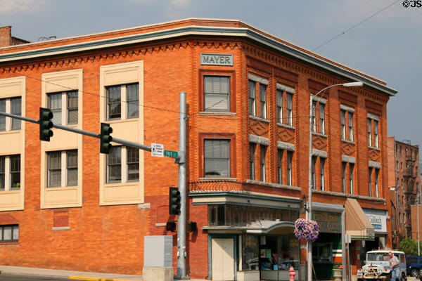 Mayer Building (1900) (corner Park & Montana Streets). Butte, MT.