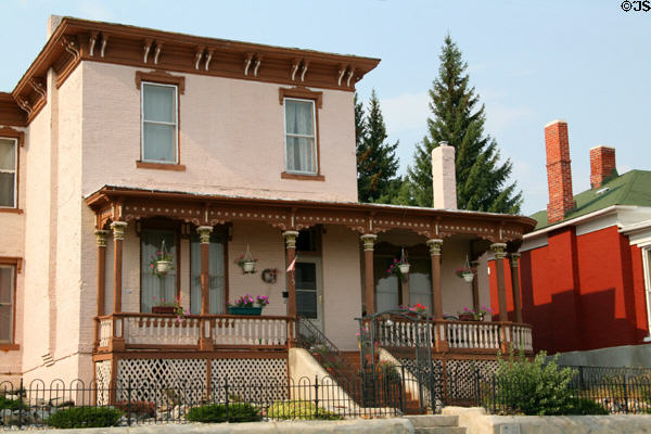 Eugene Carroll House (mid 1880s). Butte, MT.