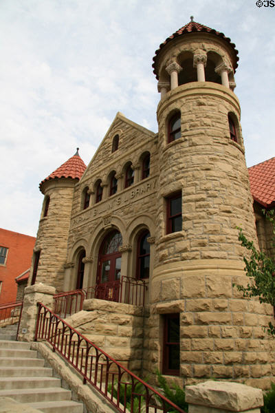 Western Heritage Center Museum / Parmly Billings Public Library (1901) (2822 Montana Ave.). Billings, MT. Style: Romanesque. Architect: Charles S. Haire.
