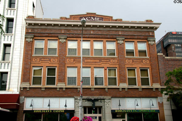 Acme Building (109 North Broadway). Billings, MT.