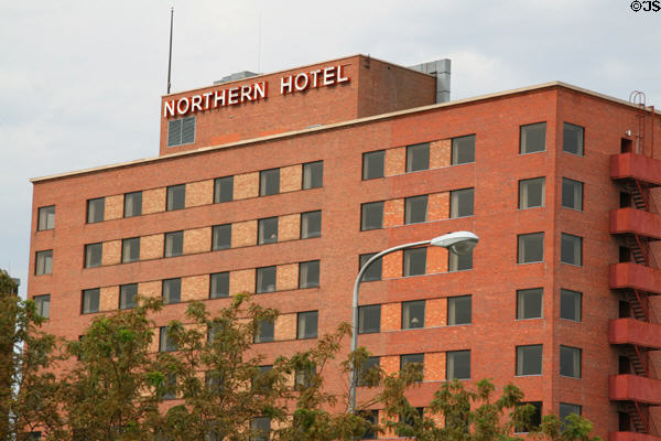 Northern Hotel (1942) (10 floors) (19 North 28th St.). Billings, MT.