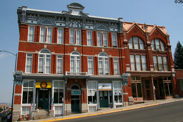 Masonic Temple (1885) (104 Broadway) & 106 Broadway. Helena, MT.