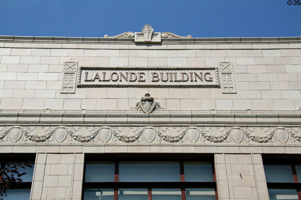 Terra Cotta details of Lalonde Building. Helena, MT.