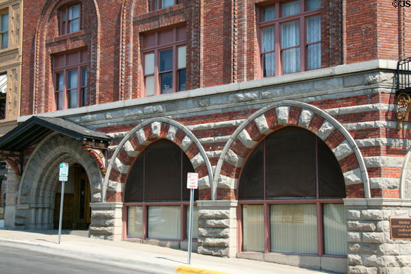 Former building of Montana Club (1905). Helena, MT. Style: Victorian Romanesque. Architect: Cass Gilbert.