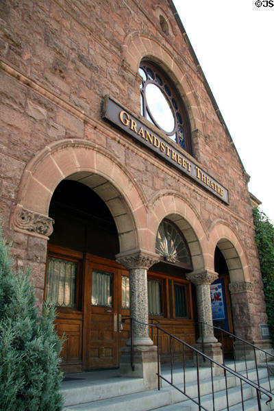 Grandstreet Theater (former First Unitarian Church of Helena) (1901). Helena, MT. Style: Richardsonian Romanesque. Architect: C.S. Haire.