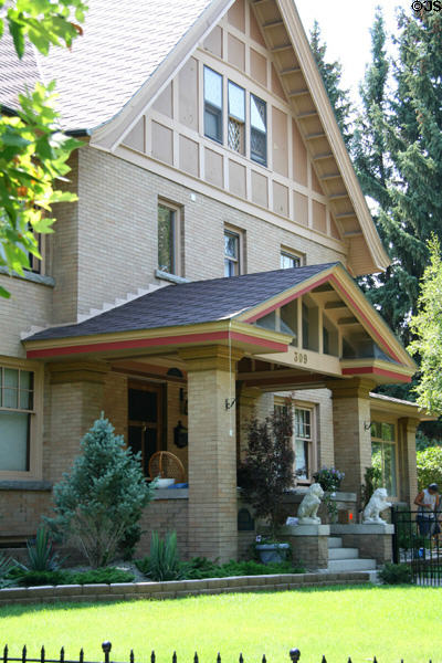 C.B. Power Residence (c1907) (309 N. Ewing St.). Helena, MT. Style: Prairie & Tudor.