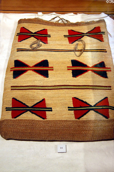 Nez Perce corn husk bag (c1890) at Montana Historical Society museum. Helena, MT.