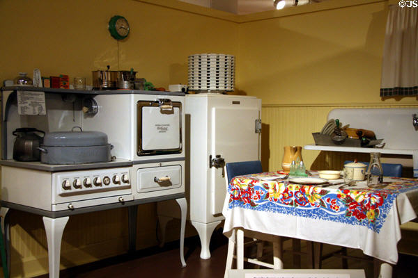 Farm kitchens (c1940s) at Montana Historical Society museum. MT.