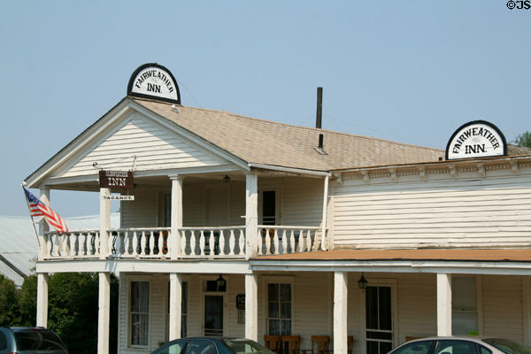 Anaconda Hotel (now Fairweather Inn) (1863). Virginia City, MT.