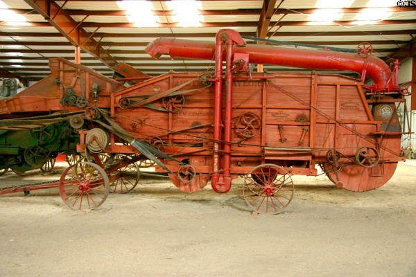 Altman-Taylor combine harvester at Aurora Plainsman Museum. Aurora, NE.