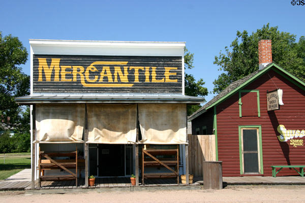 Mercantile store at Stuhr Museum. Grand Island, NE.