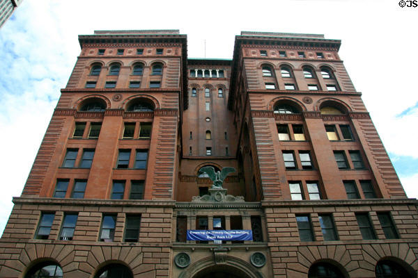 Omaha National Bank Building (1888) (11 floors) (1650 Farnam St.). Omaha, NE. Style: Renaissance Revival. Architect: McKim, Mead & White. On National Register.