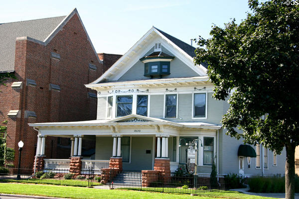 Harris House (1901-3) (1630 K St.). Lincoln, NE. On National Register.
