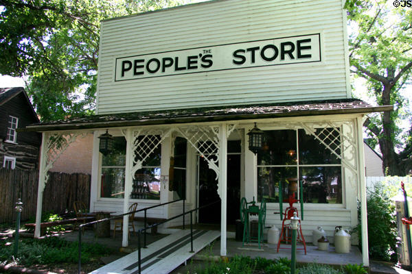 The People's Store at Warp Pioneer Village. Minden, NE.