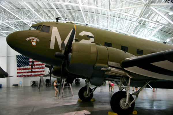 Douglas C-47A Skytrain transport (1941-75) at Strategic Air Command Museum. Ashland, NE.