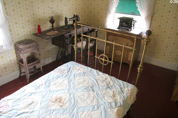 Bedroom at Robert Frost Farm. Derry, NH.