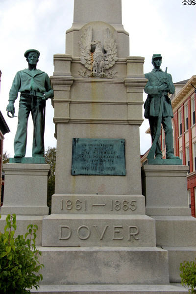 Dover War for the Union Monument. Dover, NH.