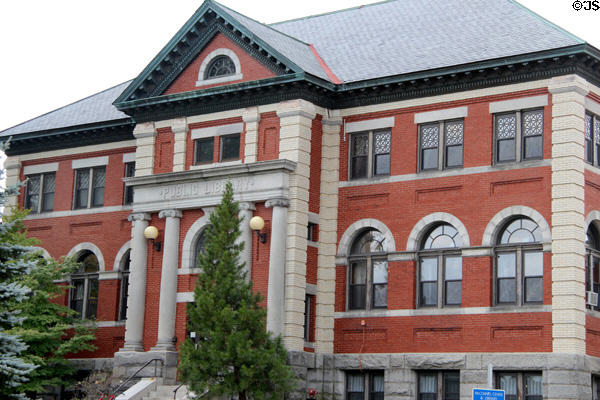 Dover Public Library (1905) (73 Locust St.). Dover, NH.