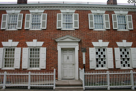 Bainbridge House facade. Princeton, NJ.