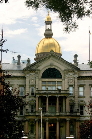 New Jersey State Capitol (1790-95). Trenton, NJ. Architect: Jonathan Doane.