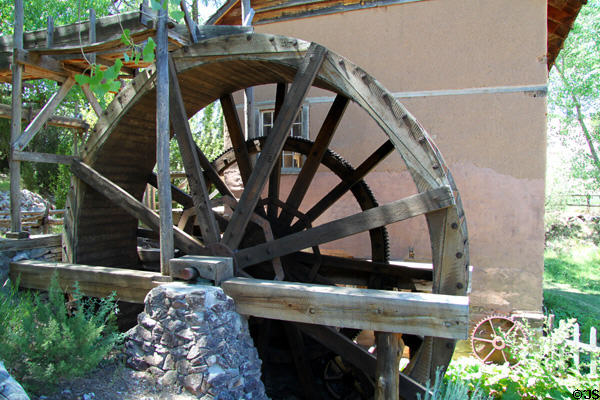 Big Mill from Sapelló at Rancho de las Golondrinas. Santa Fe, NM.