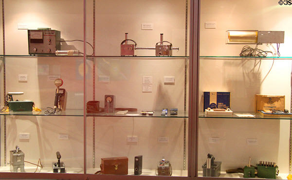 Geiger counter collection at National Museum of Nuclear Science & History. Albuquerque, NM.