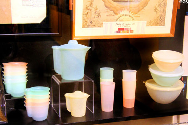 Tupperware food container collection at National Museum of Nuclear Science & History. Albuquerque, NM.