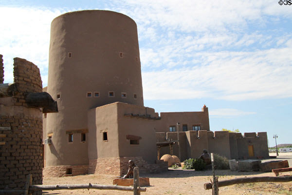 Poeh Museum (2003) in Pojoaque Pueblo. NM.