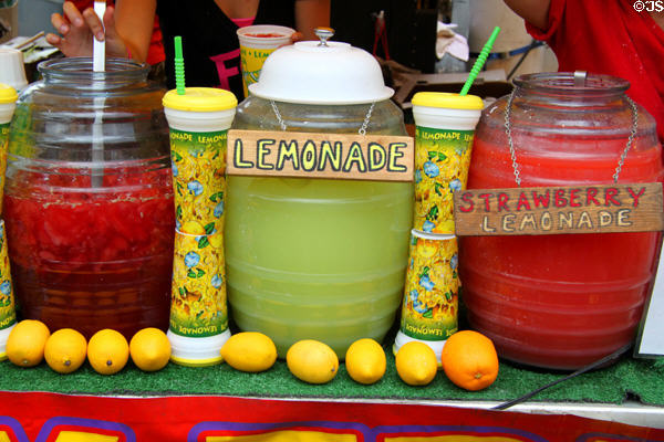 Lemonade on Taos Plaza. Taos, NM.