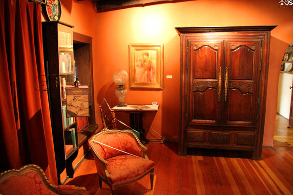 Sitting room at Blumenschein Home & Museum. Taos, NM.