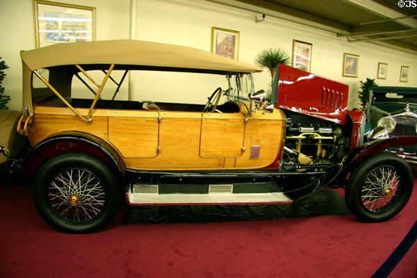 Mercedes 28/95 Skiff Tourer (1924) one of only two known examples at Auto Collection at Imperial Palace. Las Vegas, NV.